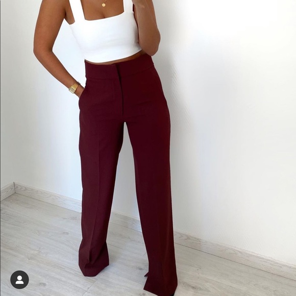 Zara pants with inside vents bloggers favorite - Picture 3 of 13